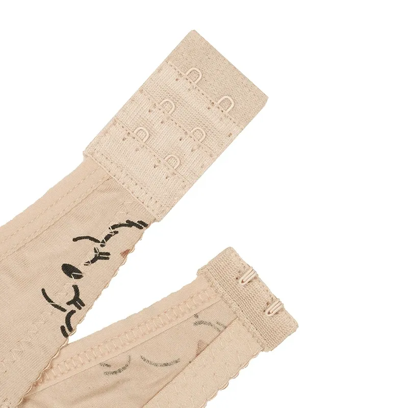 سوتین نخی فنردار لایه دار طرح کوالا کرمی لعیا