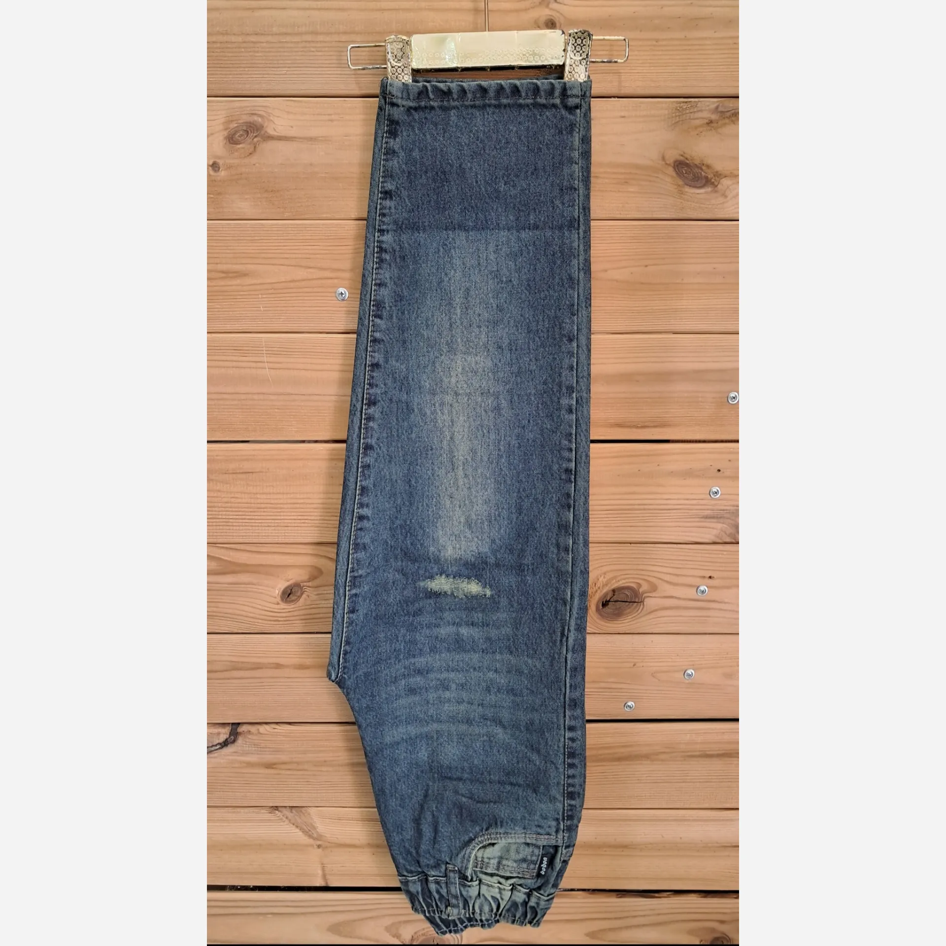 شلوار مام استایل جین اسپرت بچگانه سایز 75 تا 100