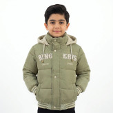 کاپشن سیلیکونی پسرانه BING سبز