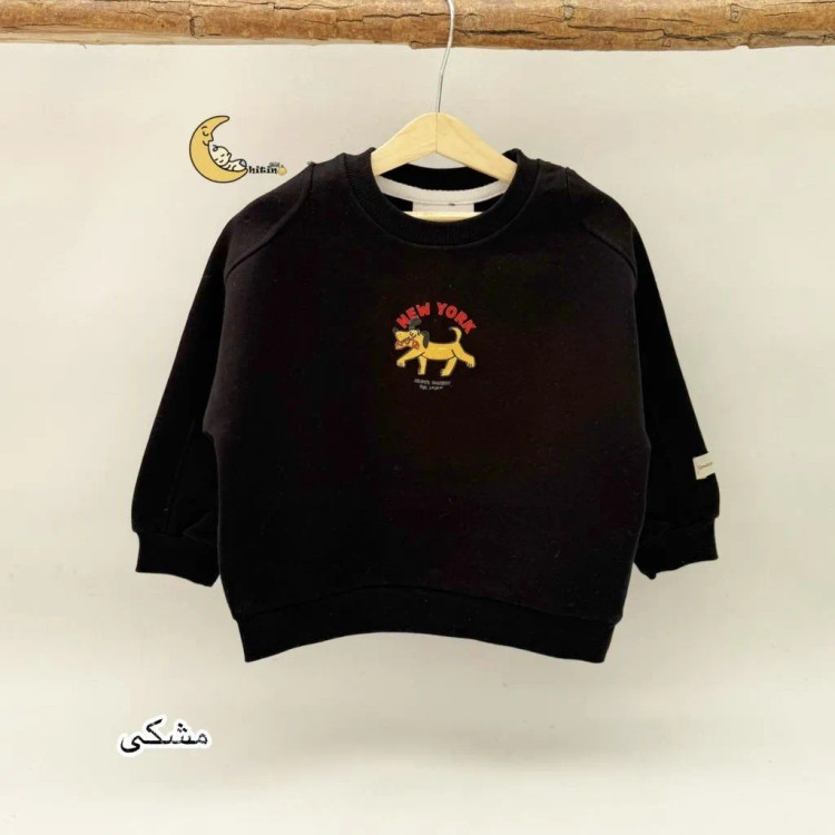بلوز دورس توکرکی بچگانه طرح سیمپسون رنگی سایز 1 تا 5 سال