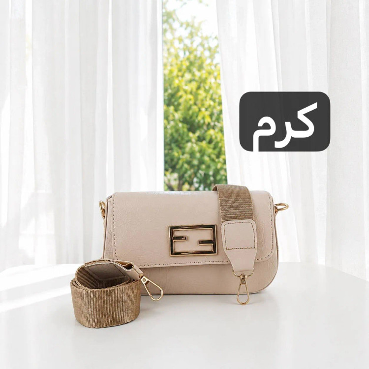 کیف پاسپورتی چرم مصنوعی زنانه روزمره بند بلند ابعاد 21 در 13 سانتی متر