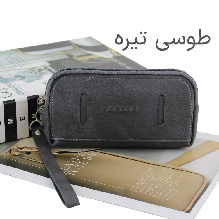 جاکارتی چرم مصنوعی زنانه مدل دکمهدار جیبدار روزمره و اسپرت