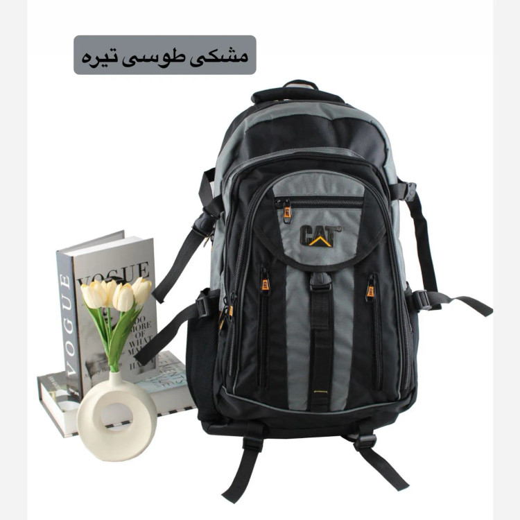 کوله پشتی روزمره و مدرسه پارچه ای دارای بند بلند و جیب دار