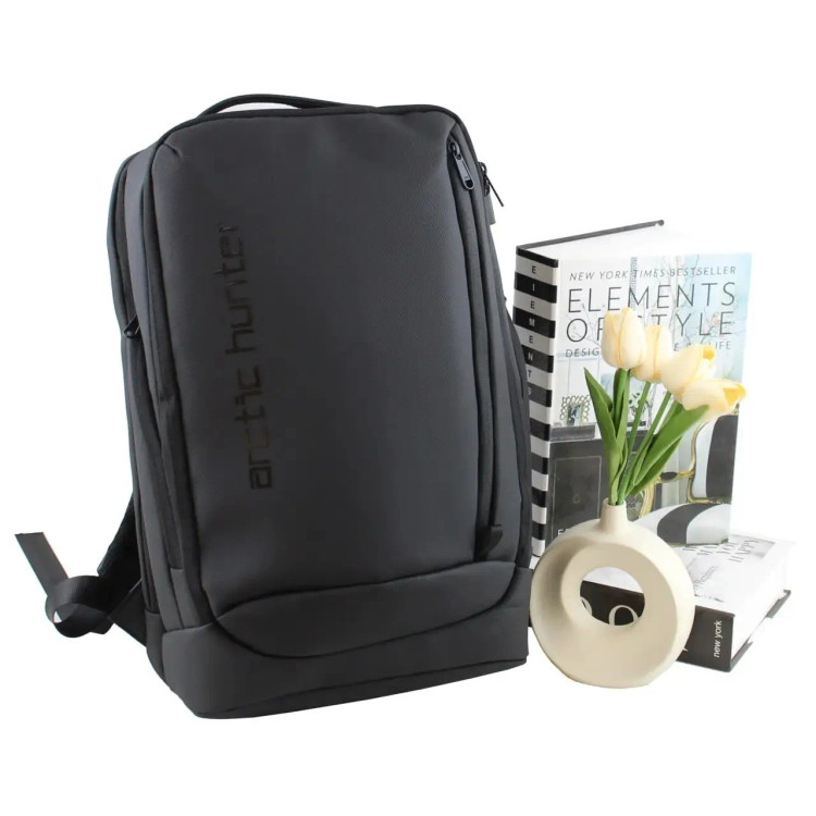 کوله پشتی پارچه ای روزمره و مدرسه دانشگاه سه بند جیب دار