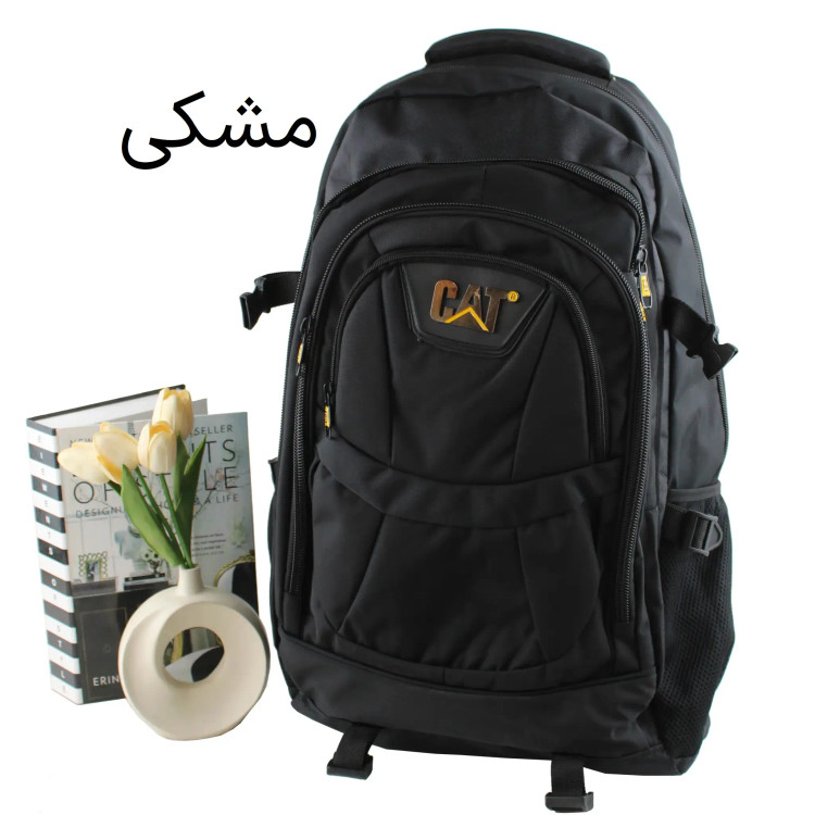 کوله پشتی پارچه ای مسافرتی و ورزشی دارای بند بلند و جیب متعدد ابعاد 55 در 30 در 25 سانتیمتر