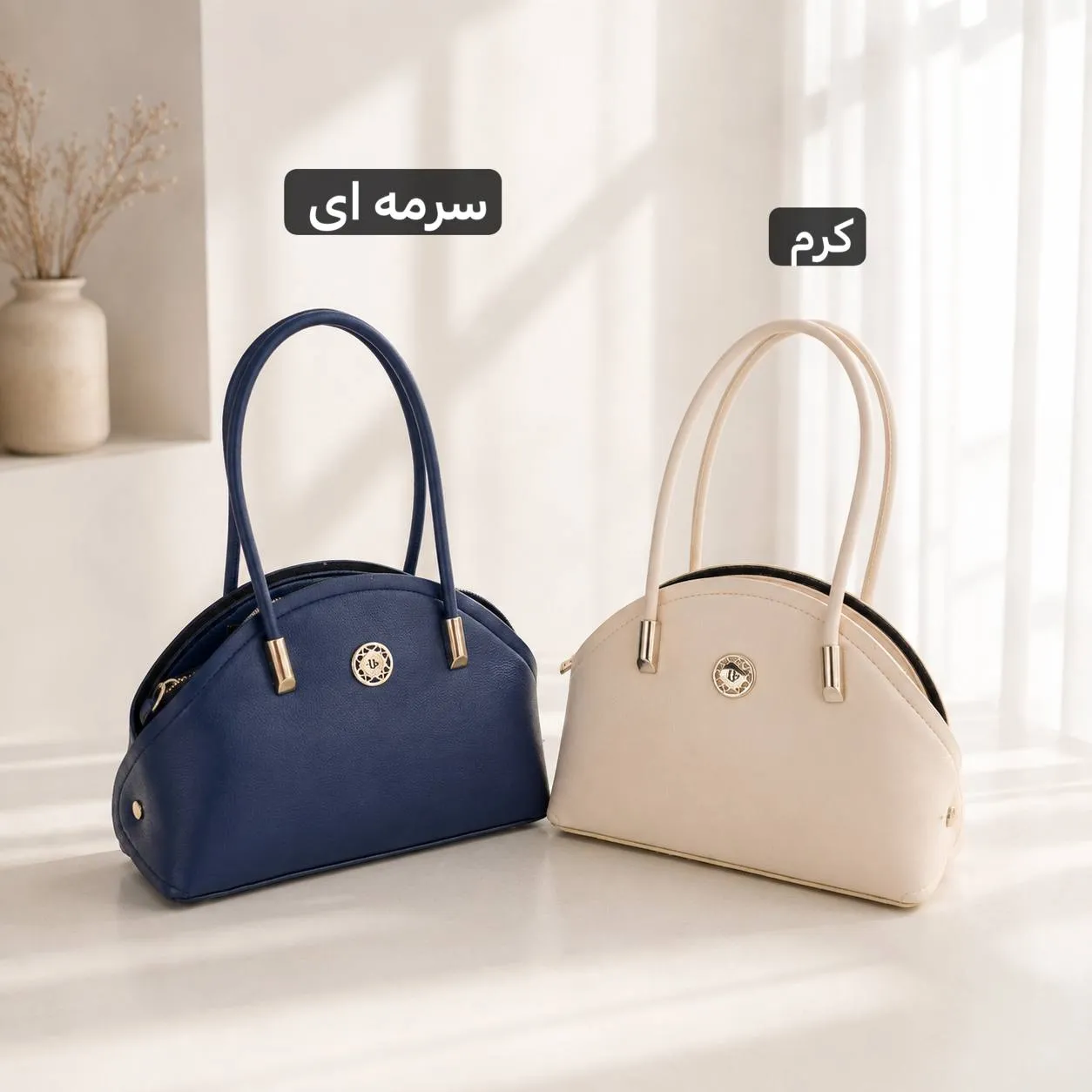 کیف دخترانه روزمره با بند بلند و جیب بیرونی