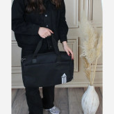 ساک ورزشی و اسپرت پارچهای با بند بلند و سه بند ابعاد 48 در 30 سانتیمتر