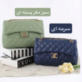کیف پاسپورتی چرم مصنوعی زنانه روزمره بند بلند قهوه ای