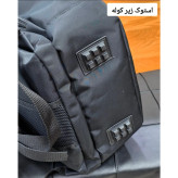 کوله پشتی اسپرت پارچه دیبا خارجی سه خانه لپتاپ دار ضد تعریق