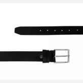کمربند مردانه چرم صنعتی کلاسیک با سگک فلزی پهنای 3.5 سانتیمتر طول 120 سانتیمتر