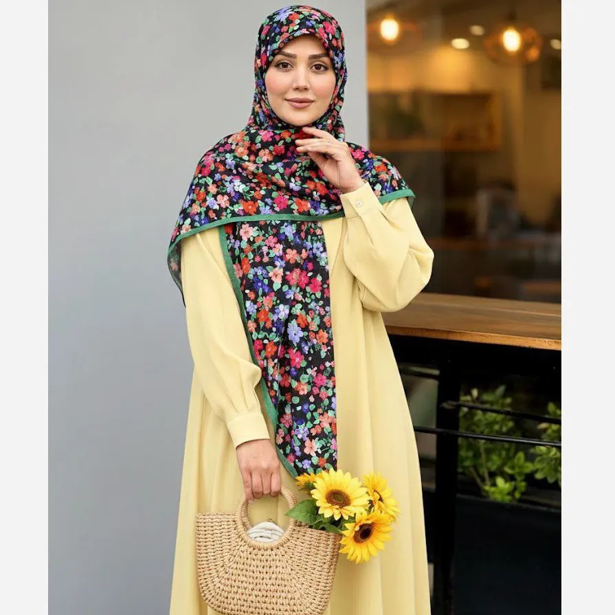 روسری نخ کاستوم طرح تمناچه
