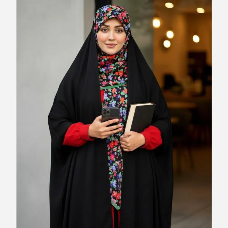 روسری نخ کاستوم طرح تمناچه