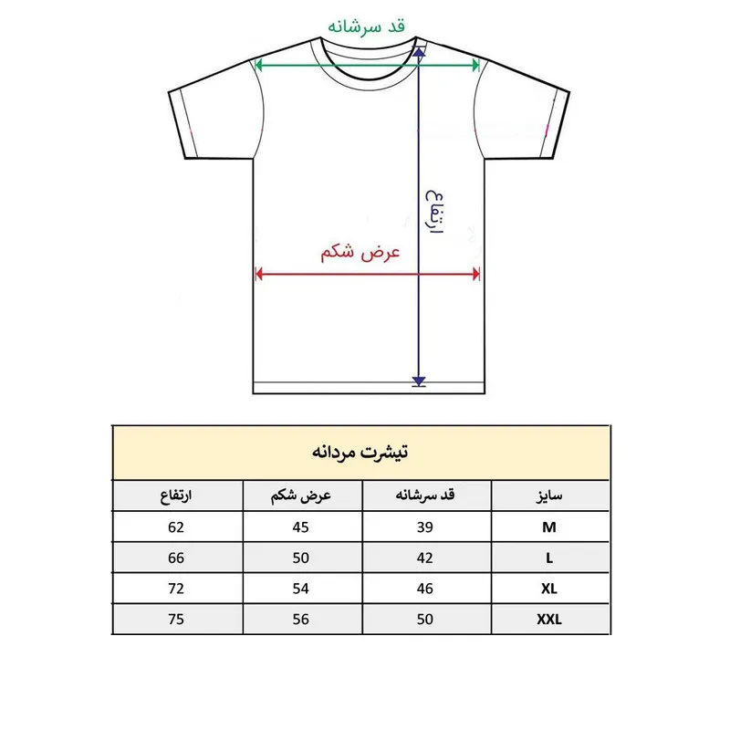 تی شرت آستین کوتاه مردانه پاد آفرین مدل کلمه انگلیسی دوست داشتن عشق پدر مادر