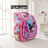 کوله پشتی پارچه ای مدرسه و دانشگاه ابعاد 48 در 31 سانتیمتر